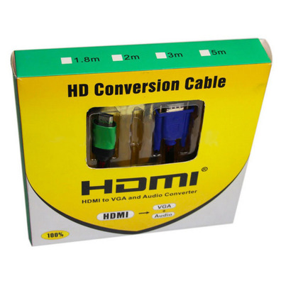 Adattatore HDMI / VGA con audio 5m
