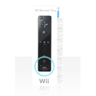 Wii Remote Plus (Black) - Wii