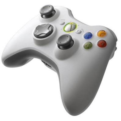 Wireless Xbox 360 Controller White