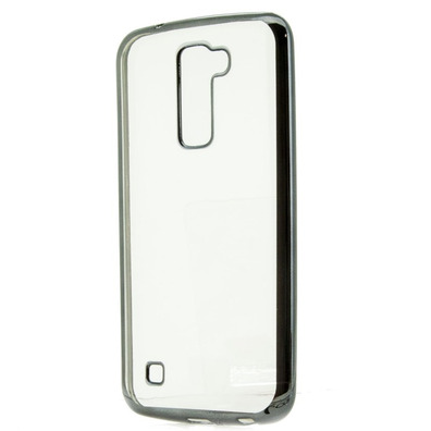 TPU Case Metal LG K10 Black