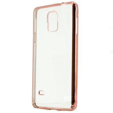 TPU metallo Samsung Galaxy Note 4 Rosa X-One