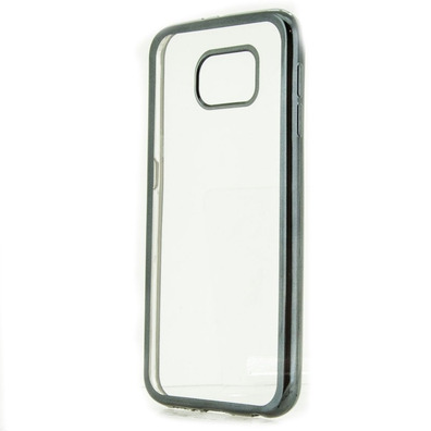 TPU metallo Samsung Galaxy S6 nero X-One caso