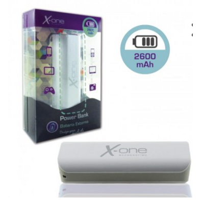 X-One PowerBank 2600mAh Griglia