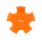 Star Hub 4-Port USB Orange