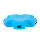 USB 4 Port HUB Blue