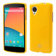 Cover Case TPU for LG Google Nexus 5 Giallo