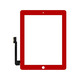 Digitalizatore iPad 2 Rosso