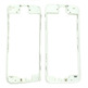 Plastic frame for iPhone 5C Fronts Bianco