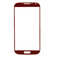 Vetro anteriore di ricambio per Samsung Galaxy S4 Rosso