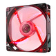 Nox ventilatore CoolFan Box 12cm rosso Led