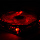 Nox ventilatore CoolFan Box 12cm rosso Led