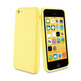 Soft and Skin minigel Muvit iPhone 5C Giallo