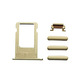 SIM Card Tray and Side Buttons Set for iPhone 6 Plus Oro