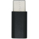 Adaptador USB C 2,0 a Micro USB - B Aisens Negro