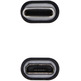 Adaptador USB C 2,0 a Micro USB - B Aisens Negro