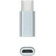 Adaptador USB - C a Micro USB Nanocable Gris