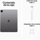 Apple iPad Pro 12,9 '' 2022 Wifi / Cell 256GB Gris Espacial MP203TY/A