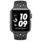 Apple Watch Nike Serie 3 38mm GPS Gris Espaciale con correa deportiva Negra MTF12QL/A