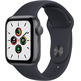 Apple Watch SE 2021 GPS 40 mm Caja de Aluminio Gris espaciale / Correa Deportiva Negro Medianoche