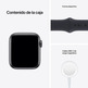 Apple Watch SE 2021 GPS 40 mm Caja de Aluminio Gris espaciale / Correa Deportiva Negro Medianoche