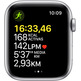 Apple Watch SE 2021 GPS 44 mm Caja de Aluminio en Plata / Correa Deportiva Azul Abismo