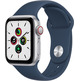 Apple Watch SE 2021 GPS/Cellular 40 mm Aluminio Plata / Correa Deportiva Azul Abismo