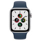 Apple Watch SE 2021 GPS/Cellular 44 mm Caja Aluminio / Plata Correa Deportiva Azul Abismo