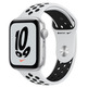 Apple Watch SE Nike GPS 44 mm Caja de Aluminio en Plata / Correa Deportiva Nike Platino Negro