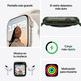 Apple Watch Series 7 GPS 41 mm Caja Aluminio en Verde / Correa deportiva Verde Trebol