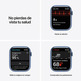 Apple Watch Serie 7 GPS 45mm Caja Aluminio Azul / Correa Deportiva Azul Abismo