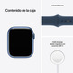 Apple Watch Serie 7 GPS 45mm Caja Aluminio Azul / Correa Deportiva Azul Abismo