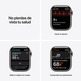 Apple Watch Series 7 GPS/Cellular 41 mm Caja de Acero Grafito / Correa Milanesa en Grafito