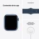 Apple Watch Series 7 GPS/Cellular 41 mm Caja de Aluminio en Azul / Correa deportiva Azul Abismo