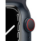 Apple Watch Series 7 GPS/Cellular 41 mm Caja de Aluminio en Negro Medianoche / Correa deportiva Negr