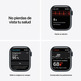 Apple Watch Series 7 GPS/Cellular 41 mm Caja de Aluminio en Negro Medianoche / Correa deportiva Negr