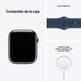 Apple Watch Series 7 GPS/Cellular 45 mm Caja de Acero Grafito / Correa deportiva Azul abismo