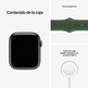 Apple Watch Series 7 GPS/Cellular 45 mm Caja de Aluminio en Verde / Correa deportiva Verde Trebol