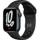 Apple Watch Series 7 Nike GPS/Cellular 41 mm Caja de Aluminio en Negro Medianoche / Correa Nike