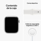 Apple Watch Series 8 GPS 45mm Plata / Correa Blanco