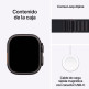 Apple Watch Ultra 3 GPS Cellulare 49mm Titanio Correa Alpine Loop Black (L)