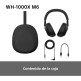 Sony WH-1000XM6 ANC Bluethoot 5.3 Cuffie blu mezzanotte