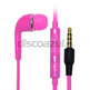 Auricolari con microfono per Samsung Galaxy S4 Rosa