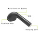 Cuffie Stereo Bluetooth + Microfono HBQ i7 Nero