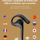 Traduttore auricolare Timekettle W4 Pro IA nero in tempo reale