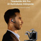 Traduttore auricolare Timekettle W4 Pro IA nero in tempo reale