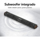 Barra de Sonido Bluetooth LG SP2 100W 2,1 Negra