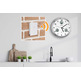 Bresser Reloj de Pared MyTime IO 30cm Blanco