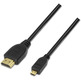 Cavo Micro HDMI (D) M a HDMI (A) M Aisens 1,8M Negro