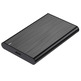 Caja Externa 2,5 '' USB portatile SATA Aisens Aluminio Negro