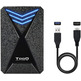 Caja Externa Gaming 2,5 '' SATA USB portatile TooQ TQE-2550BL Azul